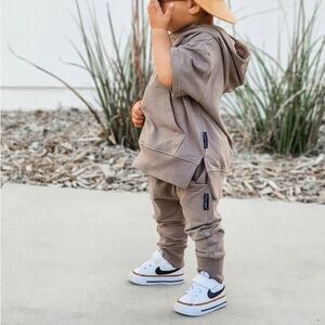 Little Bipsy waffle jogger - mushroom